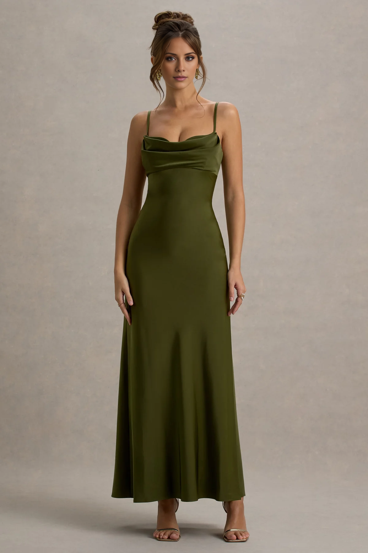 Robe de bal Yidibang à encolure carrée, épaules dénudées, sans manches, dos nu et longueur au sol