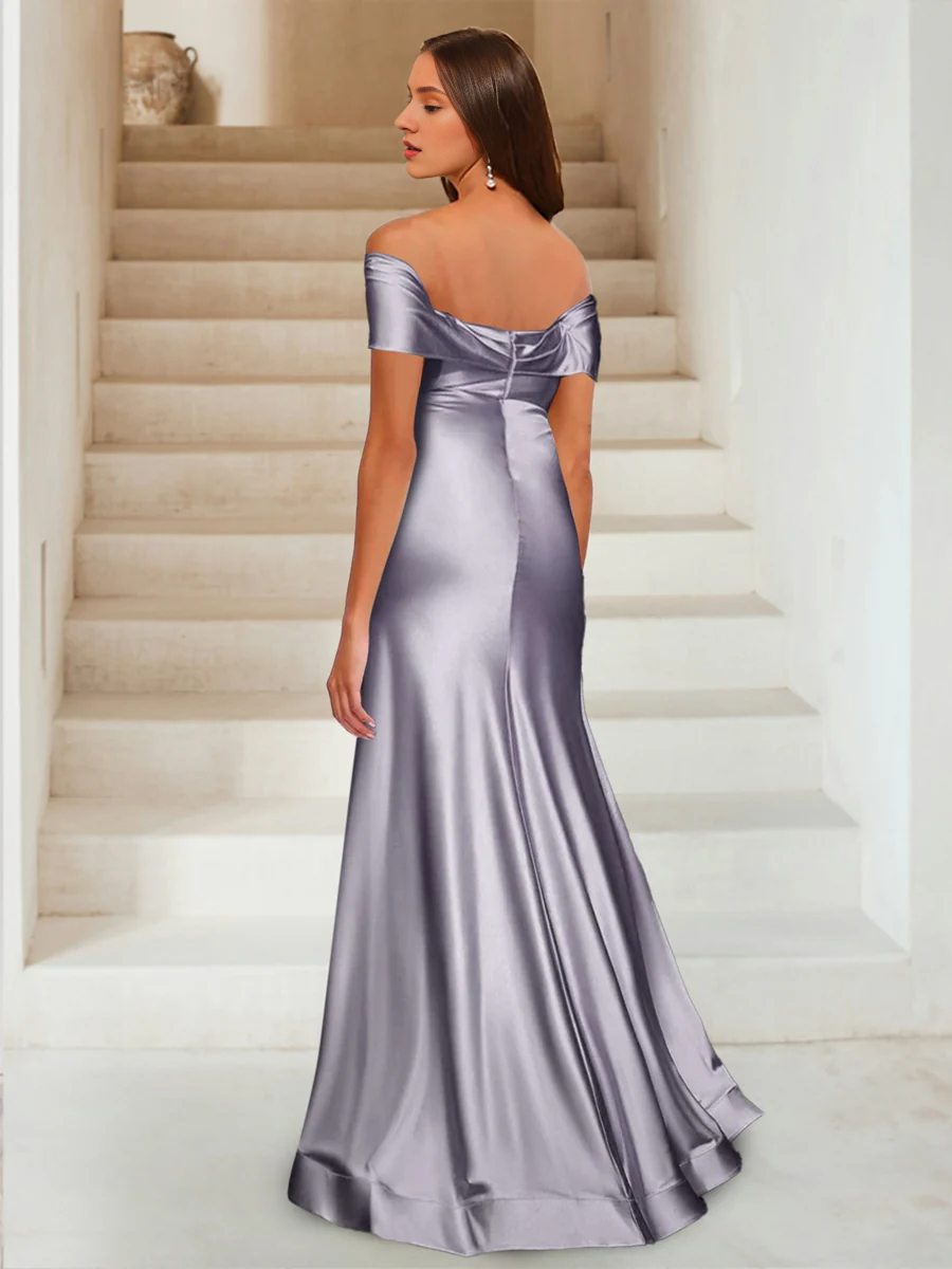 Speaker/Mermaid Sweetheart Sleeveless Ruffle and Floor length Gowns Evening Dresses