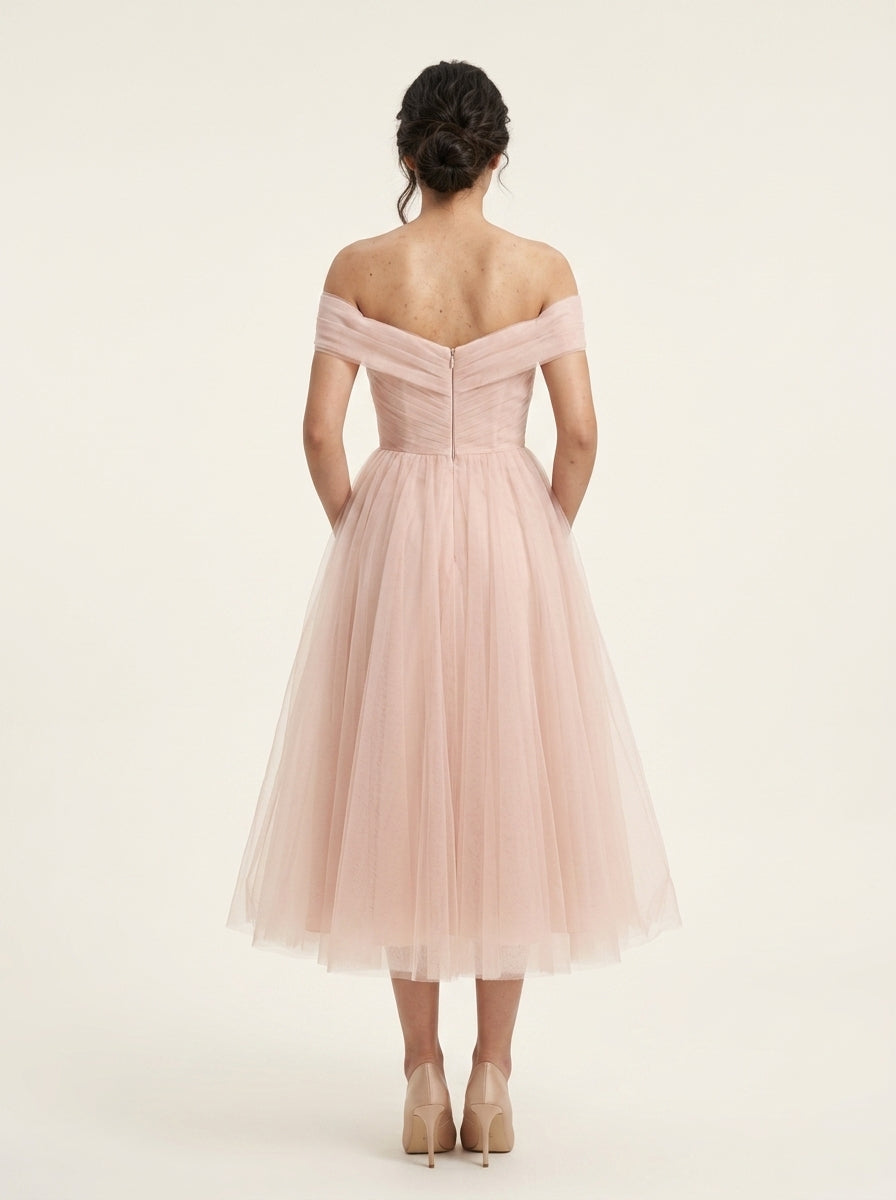 Elegant A-Line Homecoming Dress