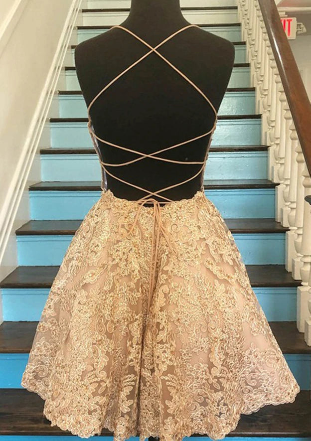 Elegant Sparkling A-Line Off-Shoulder Short Sleeve Burgundy Homecoming Dress