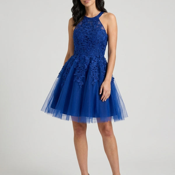 homecoming dresses with pretty backs A-Line Spaghetti Straps Back Lace-Up Homecoming Dress