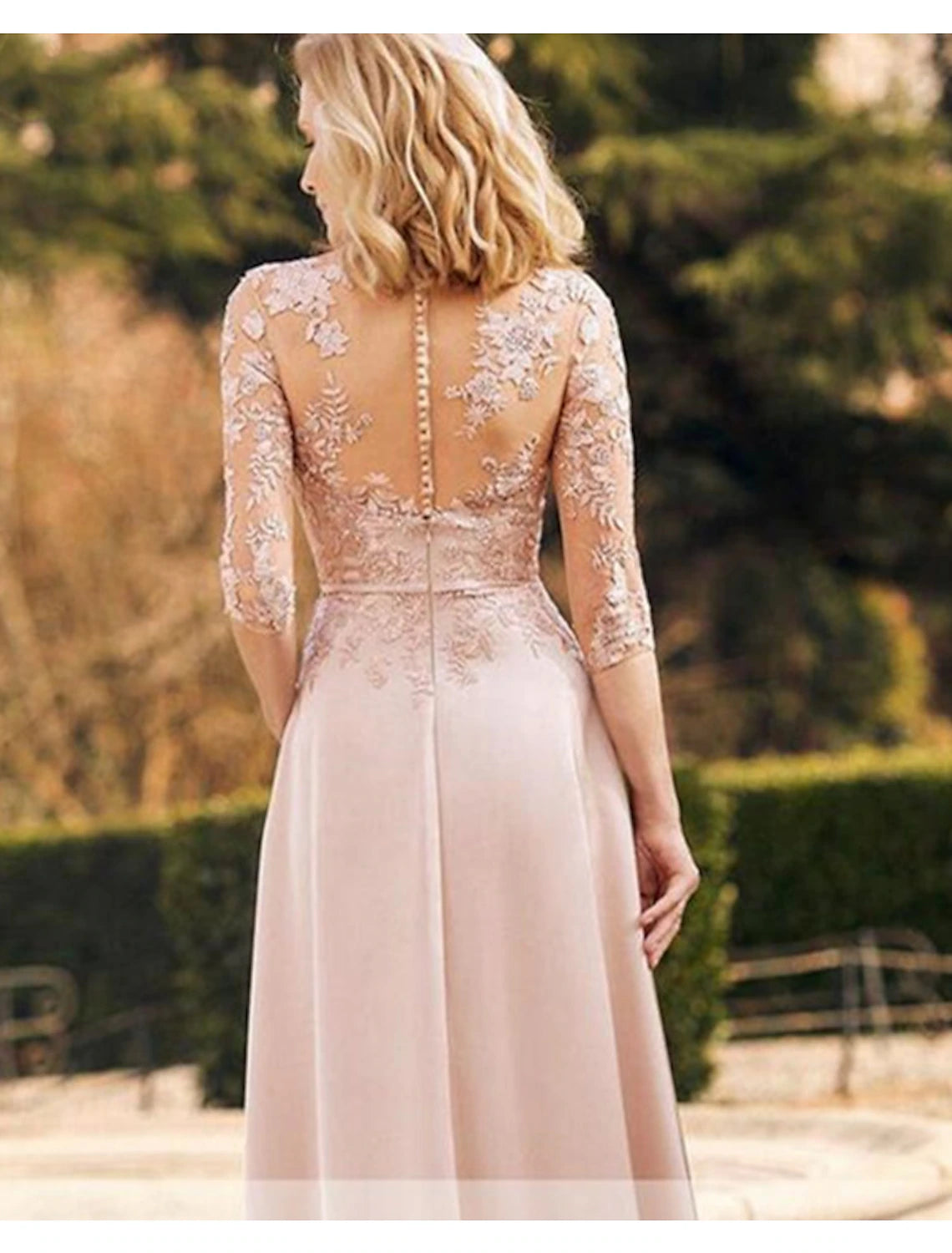 Etuikleid/Säulenkleid für die Brautmutter, elegant, schlicht, Rundhalsausschnitt, bodenlang, italienischer Satin, lange Ärmel, nein, mit Schärpe/Bandapplikationen
