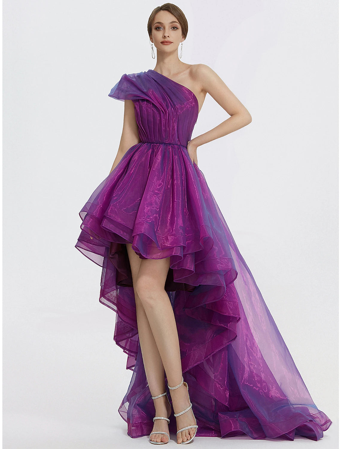 Etuikleid/Säulenkleid, elegantes Kleid, formelles schwarzes Kleid, knielang, 3/4-Ärmel, quadratischer Ausschnitt, Stretchstoff mit Federn