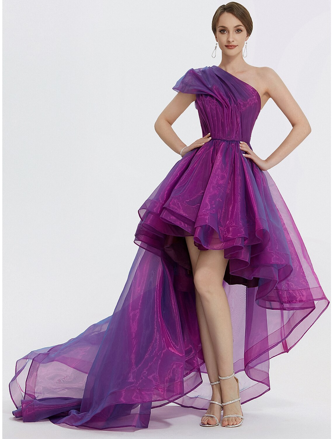 Etuikleid/Säulenkleid, elegantes Kleid, formelles schwarzes Kleid, knielang, 3/4-Ärmel, quadratischer Ausschnitt, Stretchstoff mit Federn
