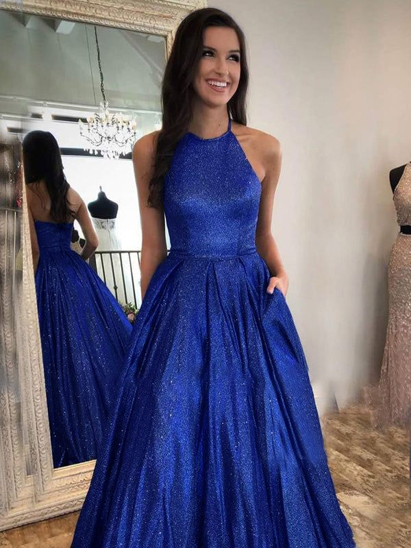 Robe de bal à volants, dos nu, sans manches, longueur au sol