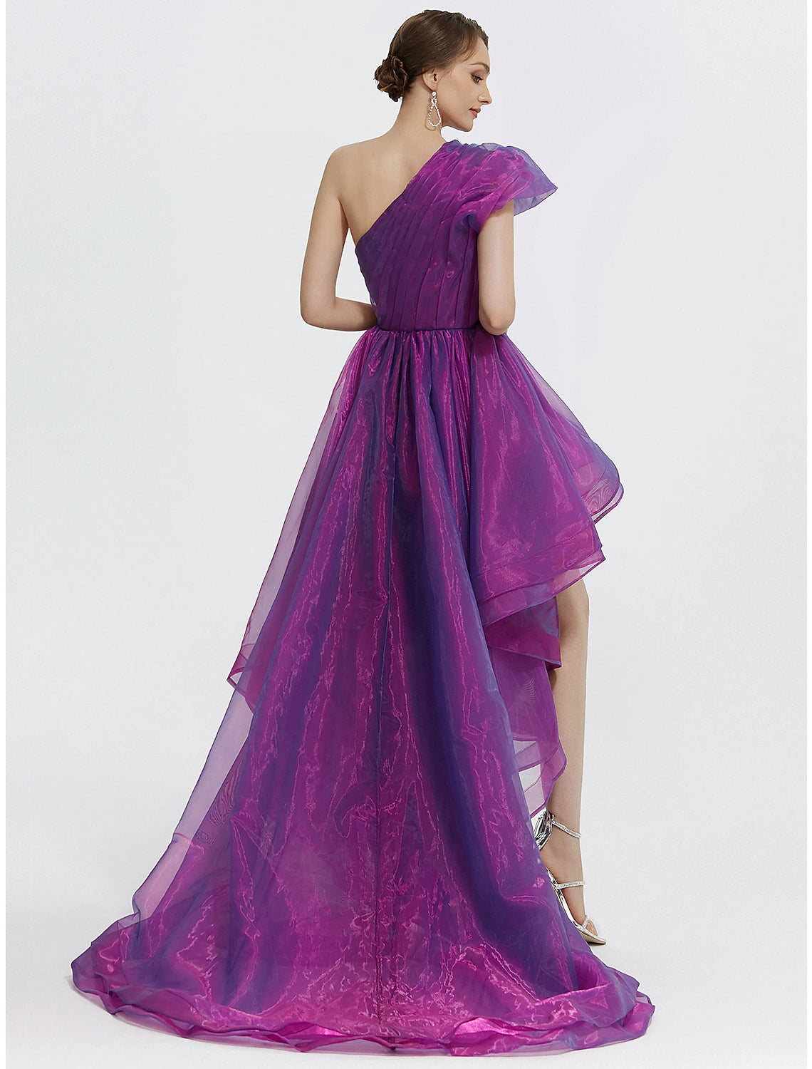 Etuikleid/Säulenkleid, elegantes Kleid, formelles schwarzes Kleid, knielang, 3/4-Ärmel, quadratischer Ausschnitt, Stretchstoff mit Federn