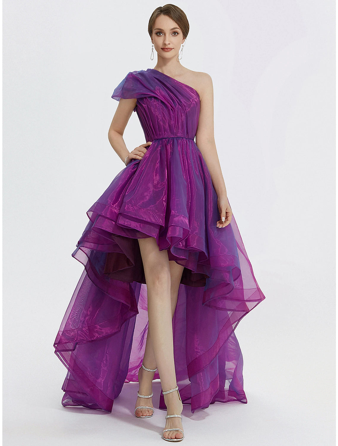 Etuikleid/Säulenkleid, elegantes Kleid, formelles schwarzes Kleid, knielang, 3/4-Ärmel, quadratischer Ausschnitt, Stretchstoff mit Federn