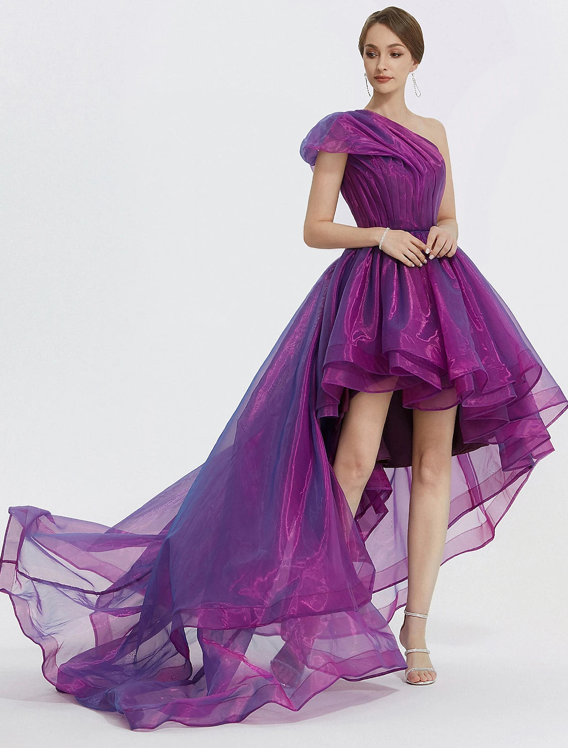 Etuikleid/Säulenkleid, elegantes Kleid, formelles schwarzes Kleid, knielang, 3/4-Ärmel, quadratischer Ausschnitt, Stretchstoff mit Federn